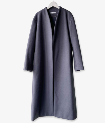 PHEENY/NEEDLE REVER STRETCH SCARF COAT(GRAY)