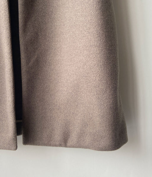 PHEENY/NEEDLE REVER STRETCH SCARF COAT(KHAKI)