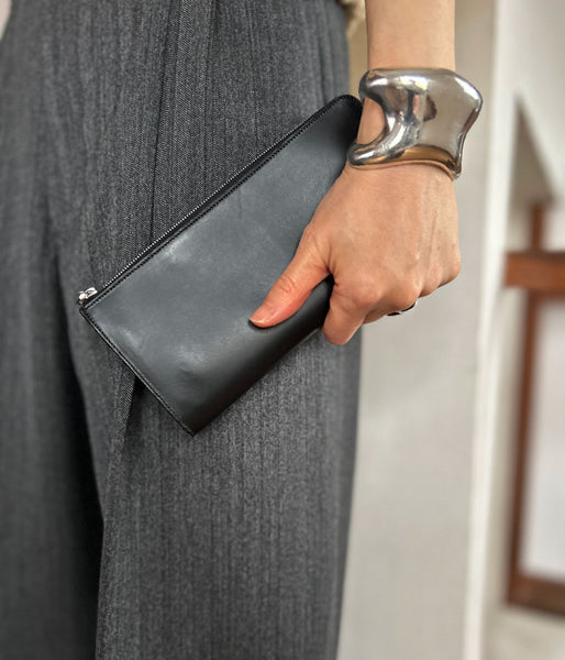 Aeta/L-SHAPED LONG WALLET(BLACK)