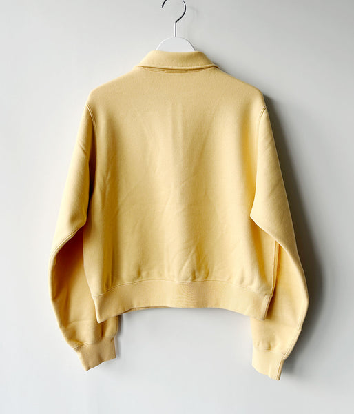 PHEENY/ATHLEISURE HALF-ZIP COLLARED PULLOVER(YELLOW)