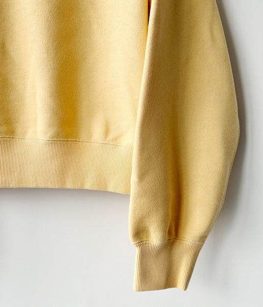 PHEENY/ATHLEISURE HALF-ZIP COLLARED PULLOVER(YELLOW)