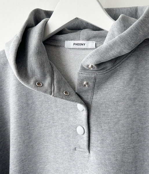 PHEENY/ATHLEISURE FRENCH TERRY HOODIE(GRAY)