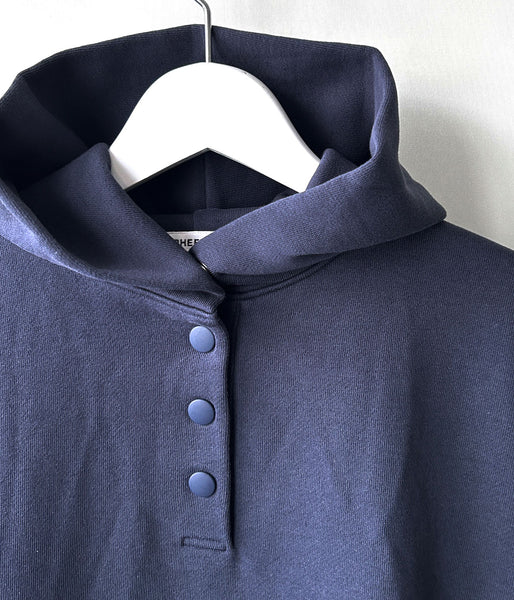 PHEENY/ATHLEISURE FRENCH TERRY HOODIE(NAVY)