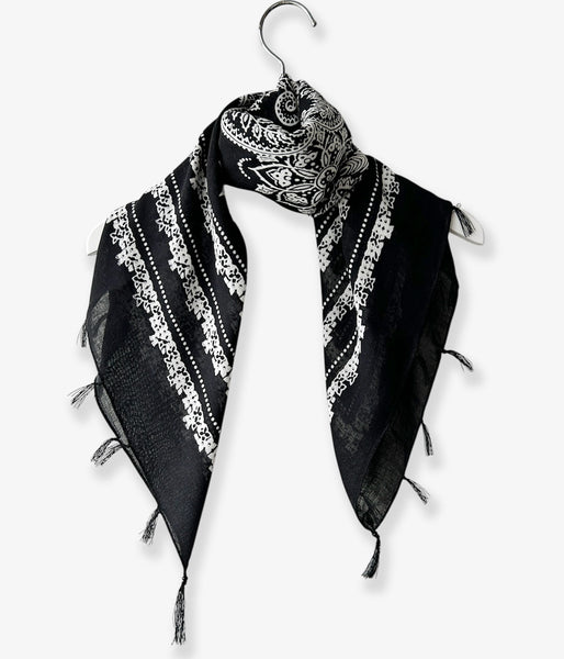 nowos/BANDANA(BLACK)