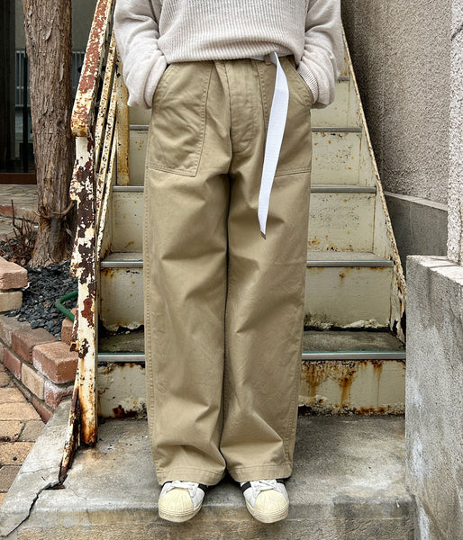 nowos/CHINO PANTS(BEIGE)