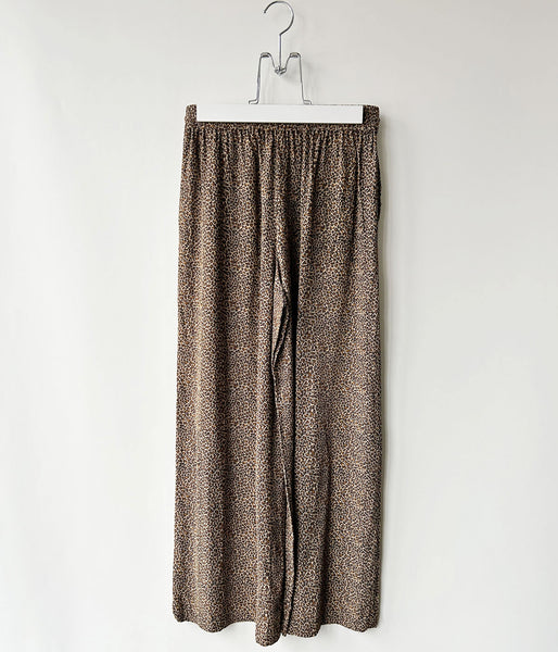 nowos/LEOPARD PANTS(BROWN)