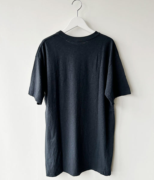 nowos/CREW NECK T-SHIRT(BLACK)