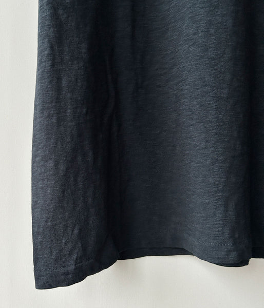 nowos/CREW NECK T-SHIRT(BLACK)