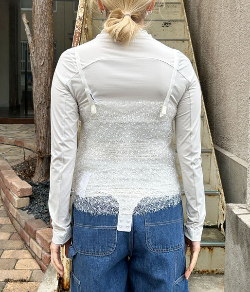 FUMIKA_UCHIDA/DOTS EMB.TULLE CAMISOLE(OFFWHITE)