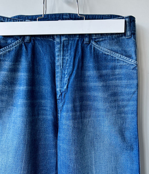 nowos/DENIM PANTS(INDIGO)