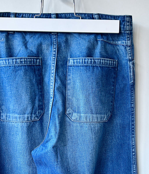 nowos/DENIM PANTS(INDIGO)