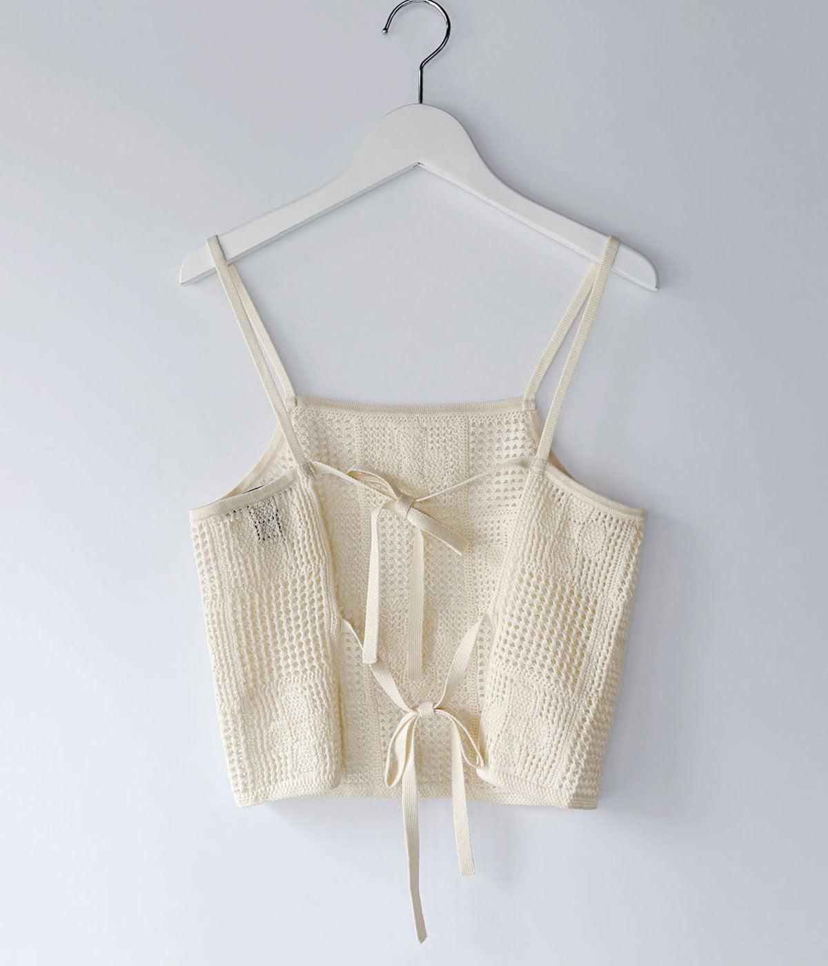 新品未使用/pheeny Cotton Lace Stitch Camisole PHEENY/COTTON LACE STITCH CAMISOLE(IVORY)