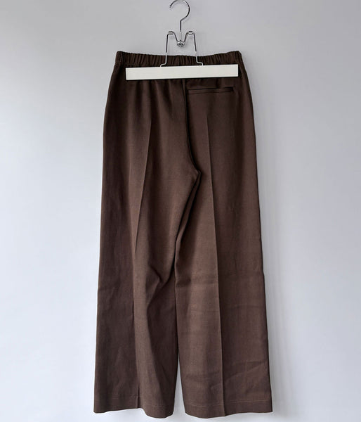 PHEENY/KERSEY GATHERED PANTS(BROWN)