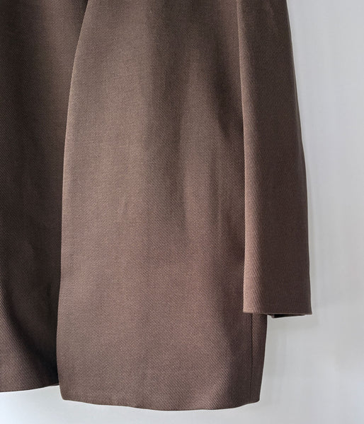 PHEENY/KERSEY MINIMAL JACKET(BROWN)