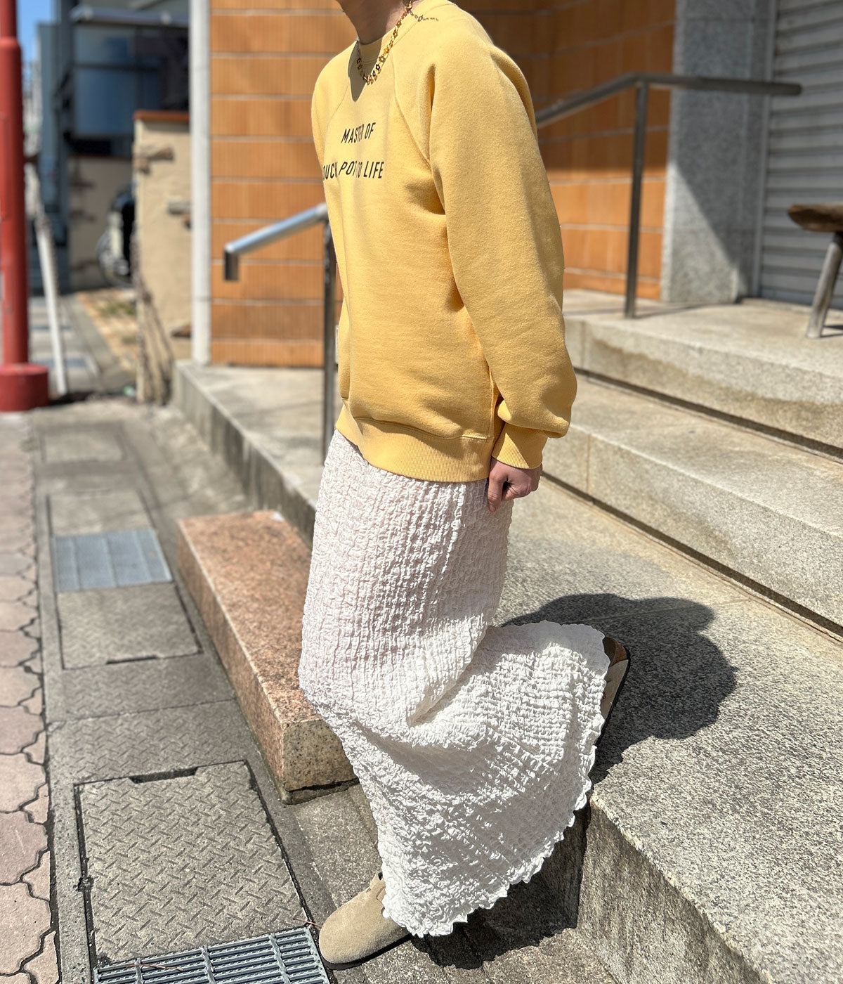 新品未使用 PHEENY26SS Shrink Lace Frill Skirt PHEENY/SHRINK LACE FRILL SKIRT(BLACK)