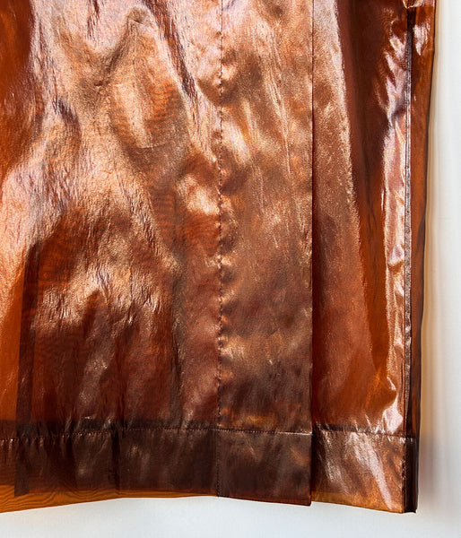 FUMIKA_UCHIDA/FILM MIDI SKIRT(AMBER)