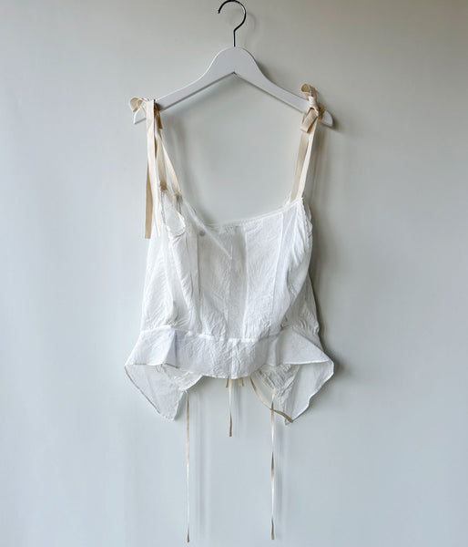 nowos/LACE CAMISOLE(WHITE)