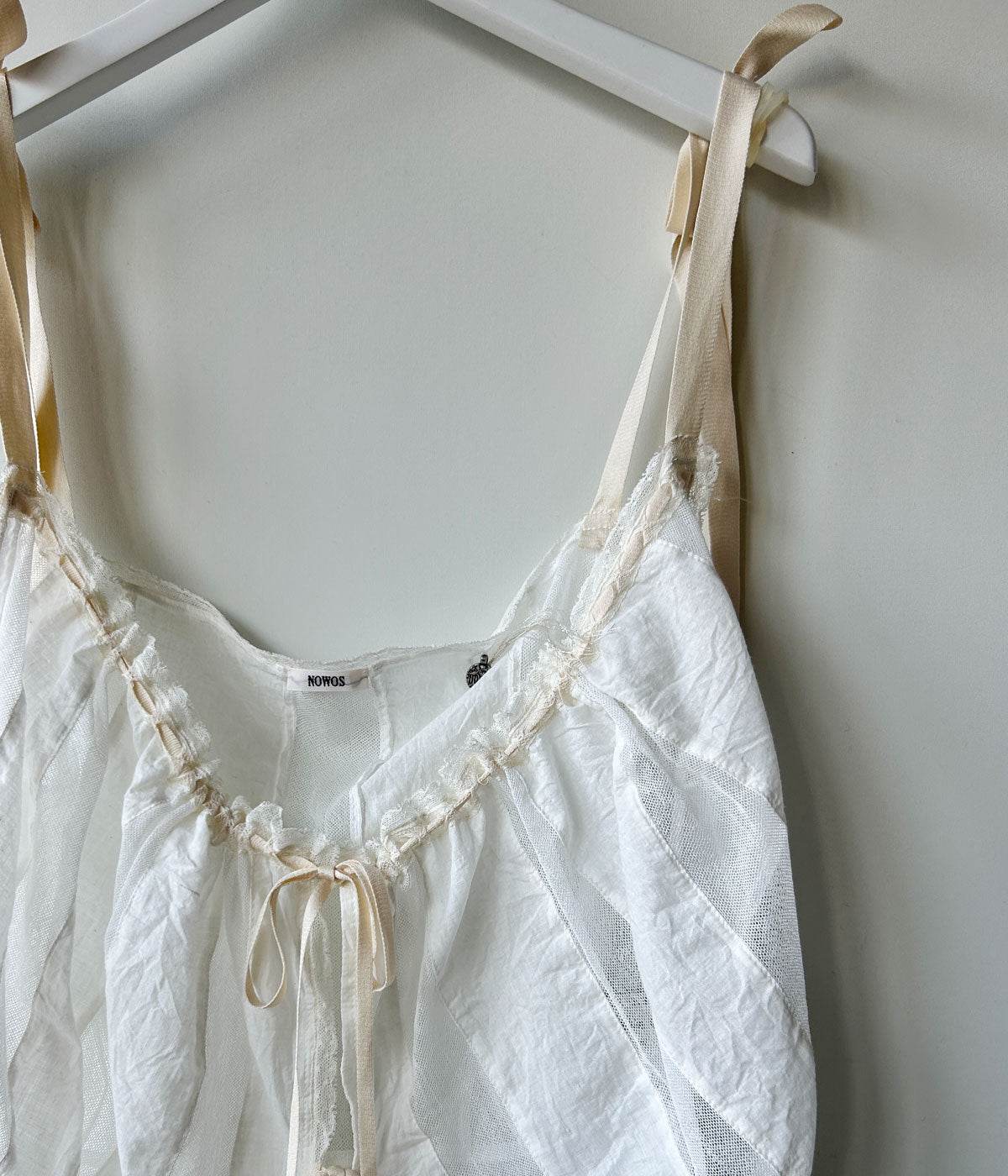 nowosレース nowos/LACE SKIRT(WHITE)