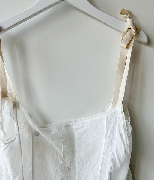 nowos/LACE CAMISOLE(WHITE)