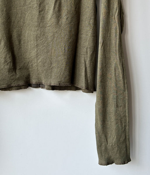 nowos/V NECK CARDIGAN(KHAKI)