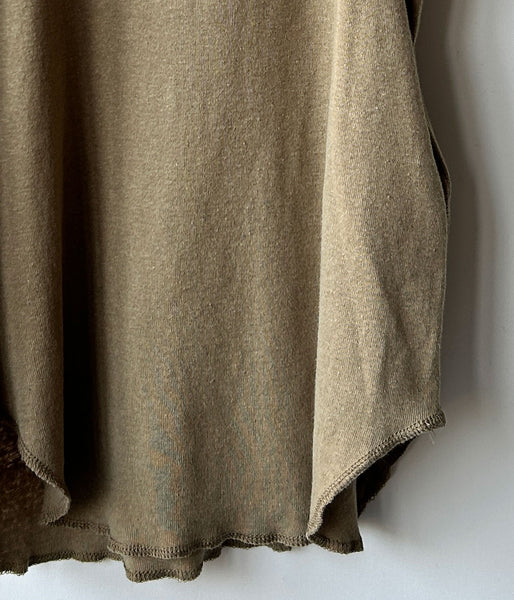 nowos/TANK TOP(KHAKI)