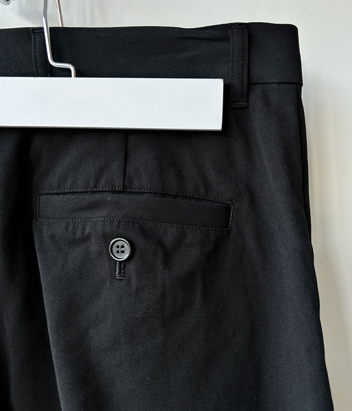 nowos/TUCK HALF PANTS(BLACK)