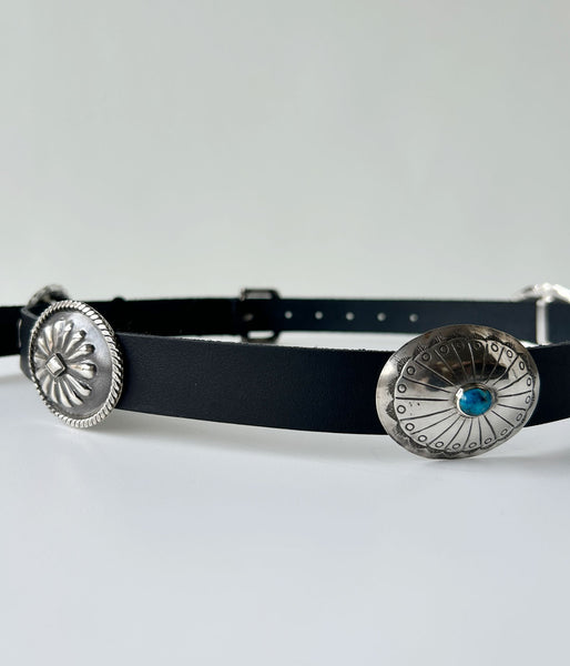 nowos/CONCHO BELT(BLACK)