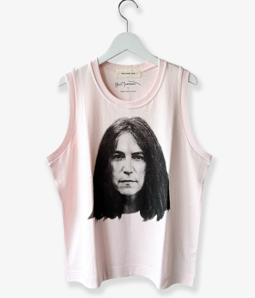 museum neu/Patti Smith Tank(PALE PINK)