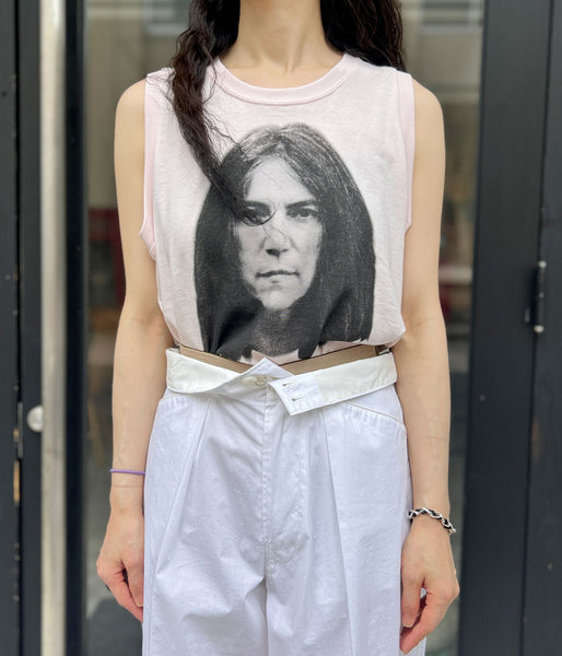 museum neu/Patti Smith Tank(PALE PINK)