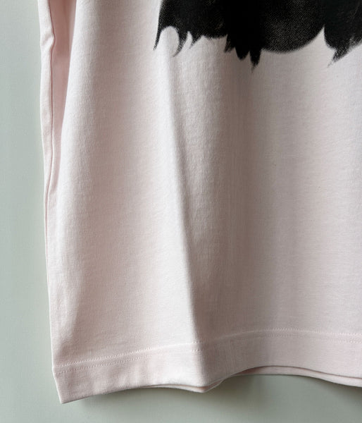 museum neu/Patti Smith T-shirt(PALE PINK)