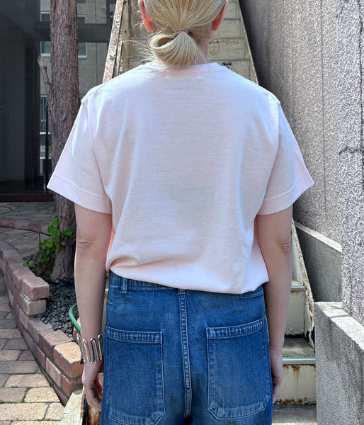 museum neu/Patti Smith T-shirt(PALE PINK)