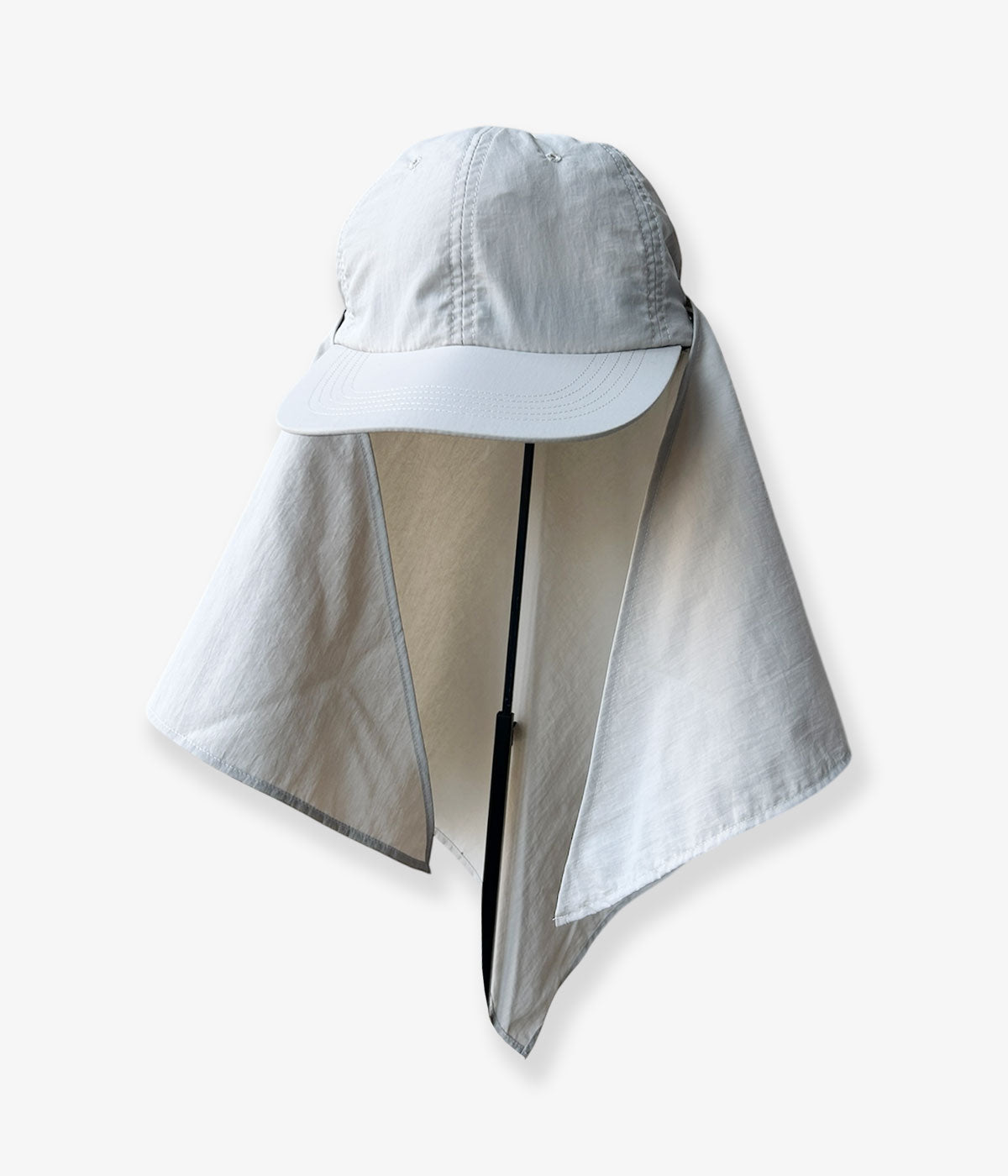 pheeny 26ss cap 帽子 PHEENY/NYLON TAFFETA CAP WITH SCARF