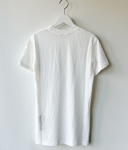 nowos/CREW NECK T-SHIRT(WHITE)