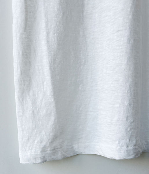 nowos/CREW NECK T-SHIRT(WHITE)