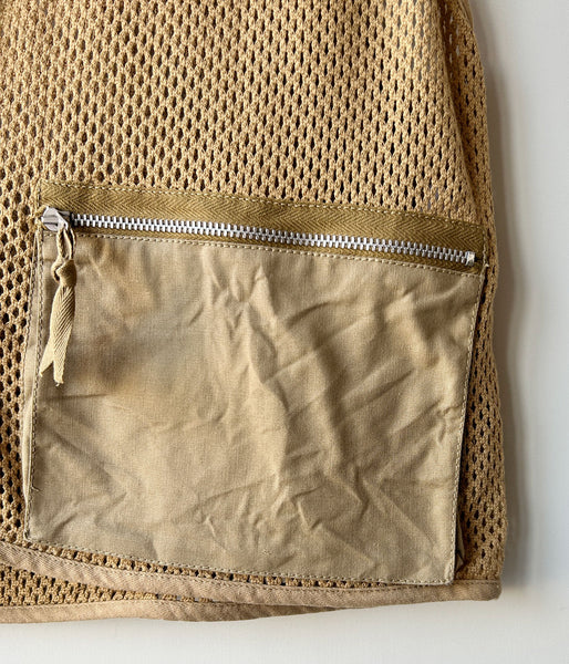 nowos/MESH VEST(BEIGE)