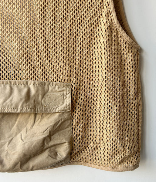 nowos/MESH VEST(BEIGE)