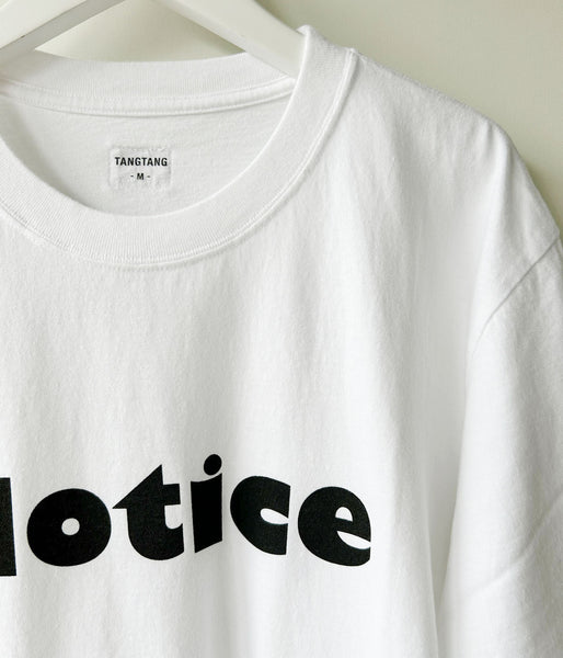 TANGTANG/TANG AIN'T NOTICE(WHITE)