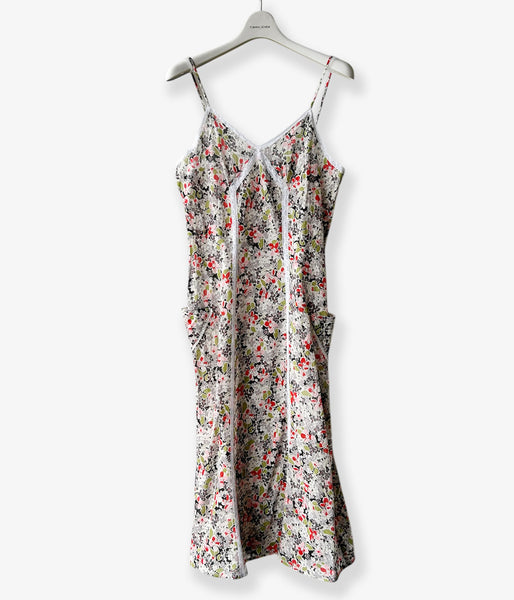 FUMIKA_UCHIDA/FLORAL VOILE SLIP DRESS(FLORAL)