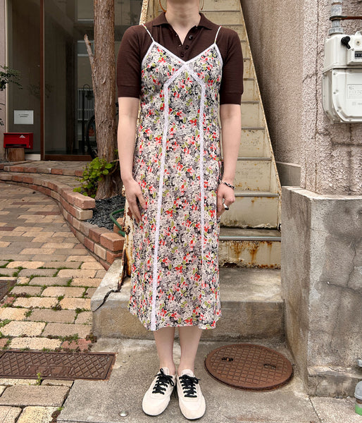 FUMIKA_UCHIDA/FLORAL VOILE SLIP DRESS(FLORAL)