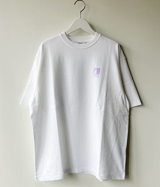 PHEENY/PRINTED S/S TEE"JOURNEY"(WHITE)