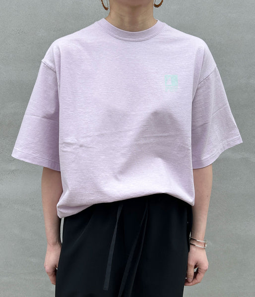 PHEENY/PRINTED S/S TEE"JOURNEY"(LAVENDER)