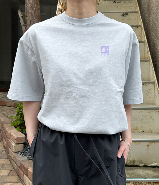 PHEENY/PRINTED S/S TEE"JOURNEY"(BLUE)