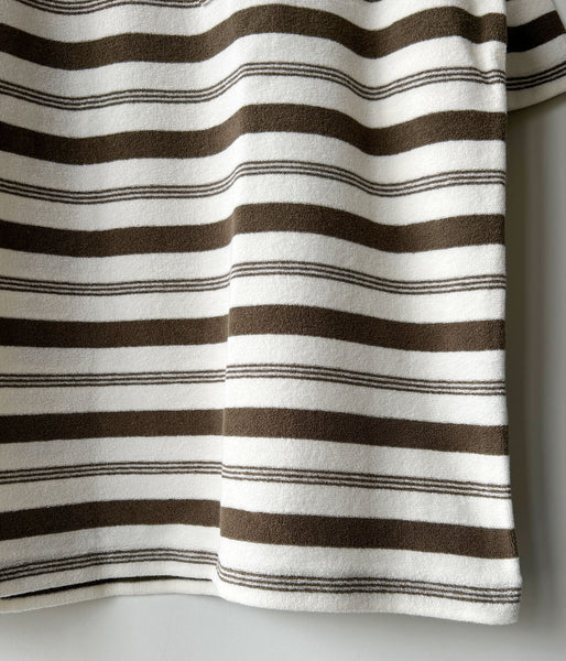 PHEENY/PILE BODER POCKET TEE(IVORY)