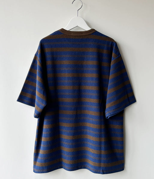 PHEENY/PILE BODER POCKET TEE(NAVY)