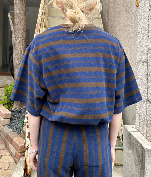 PHEENY/PILE BODER POCKET TEE(NAVY)