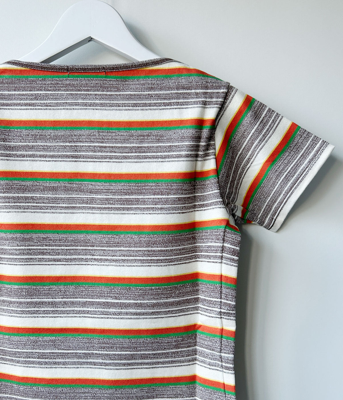 FUMIKA_UCHIDA/GRANDRELLE MULTI STRIPE T-SHIRT(BROWN)