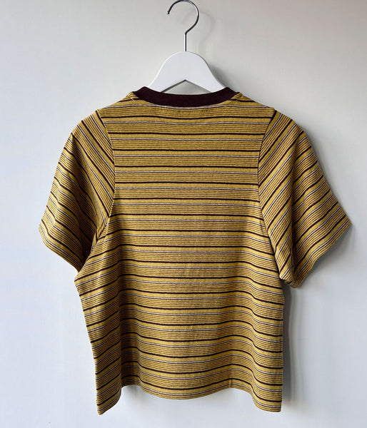 PHEENY/MULTI-BORDER BABY TEE(YELLOW)