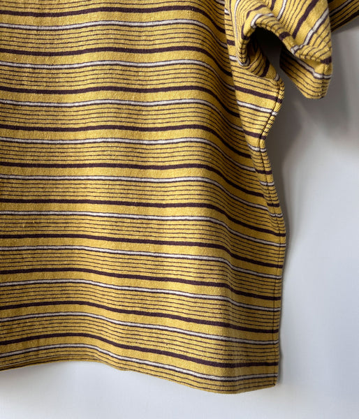 PHEENY/MULTI-BORDER BABY TEE(YELLOW)