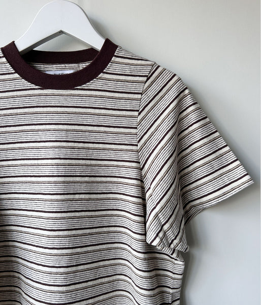 PHEENY/MULTI-BORDER BABY TEE(IVORY)