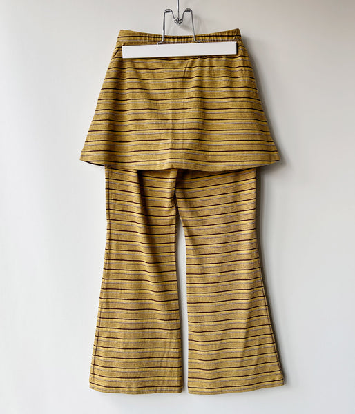 PHEENY/MULTI-BORDER LAYERED PANTS(YELLOW)